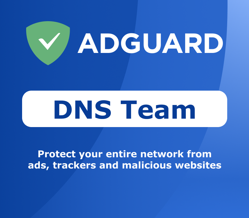 AdGuard DNS Team Ключ (1 Month / 200 Devices)
