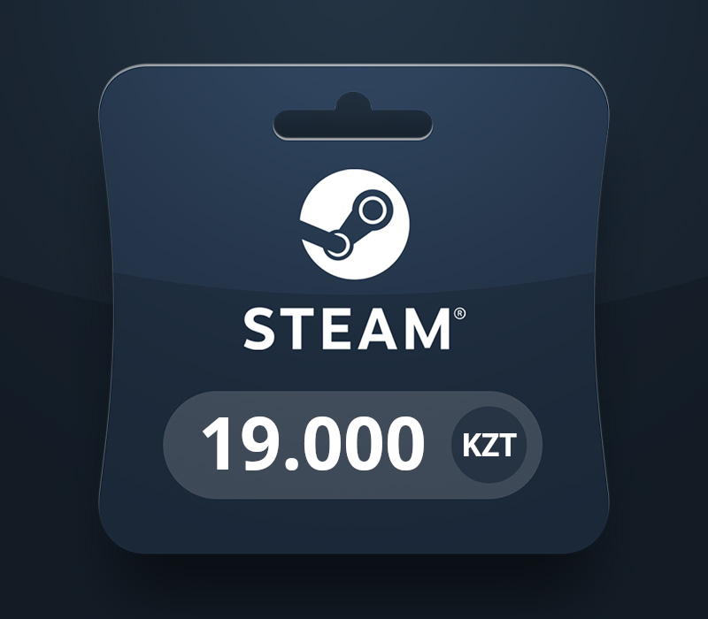 Steam Wallet KZT 19000 Подарочная карта KZ