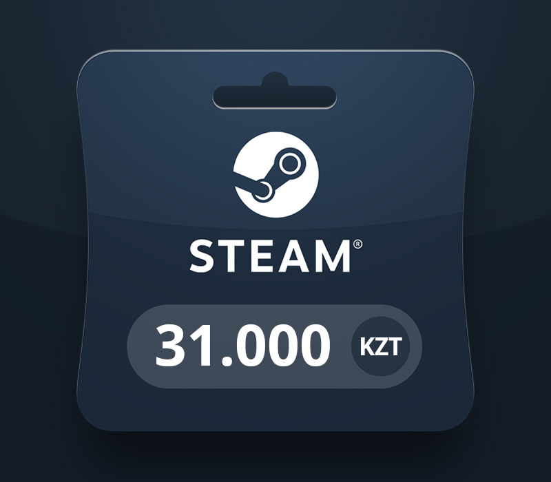 Steam Wallet KZT 31000 Подарочная карта KZ