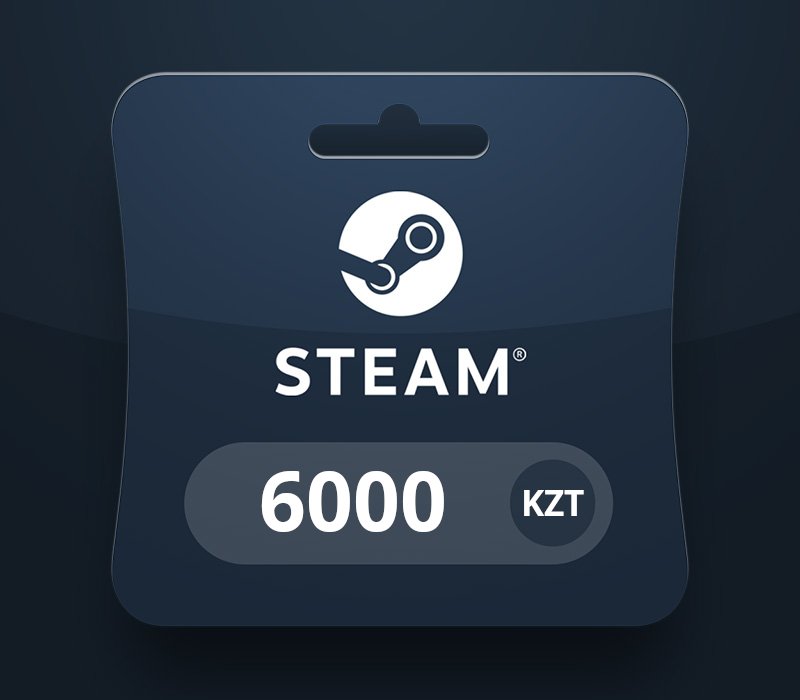 Steam Wallet KZT 6000 Подарочная карта KZ