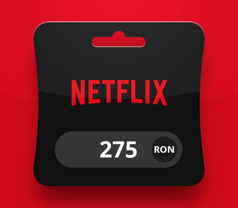 Netflix RON 275 Подарочная карта RO