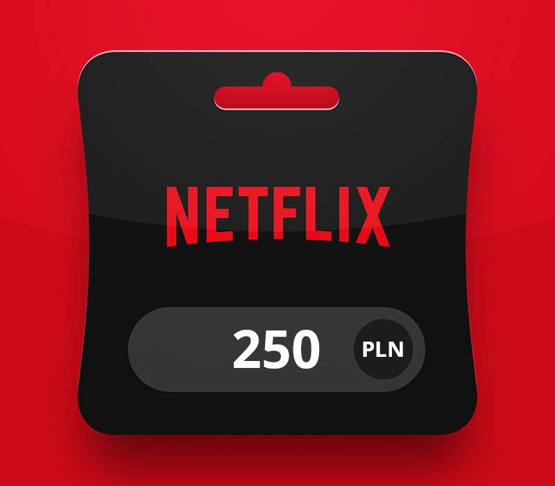 Netflix PLN 250 Подарочная карта PL