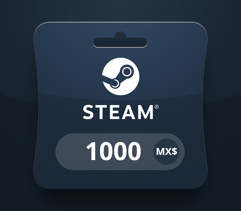 Steam Wallet MXN 1000 Подарочная карта MX