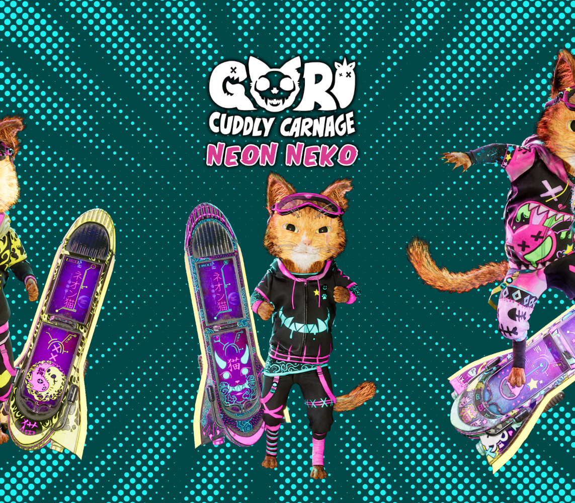 Gori: Cuddly Carnage - Neon Neko Skin Pack DLC PC Steam Ключ