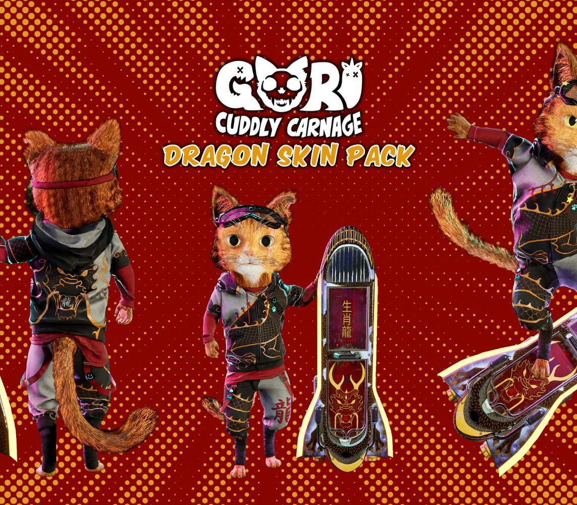 Gori: Cuddly Carnage - Dragon Skin Pack DLC PC Steam Ключ