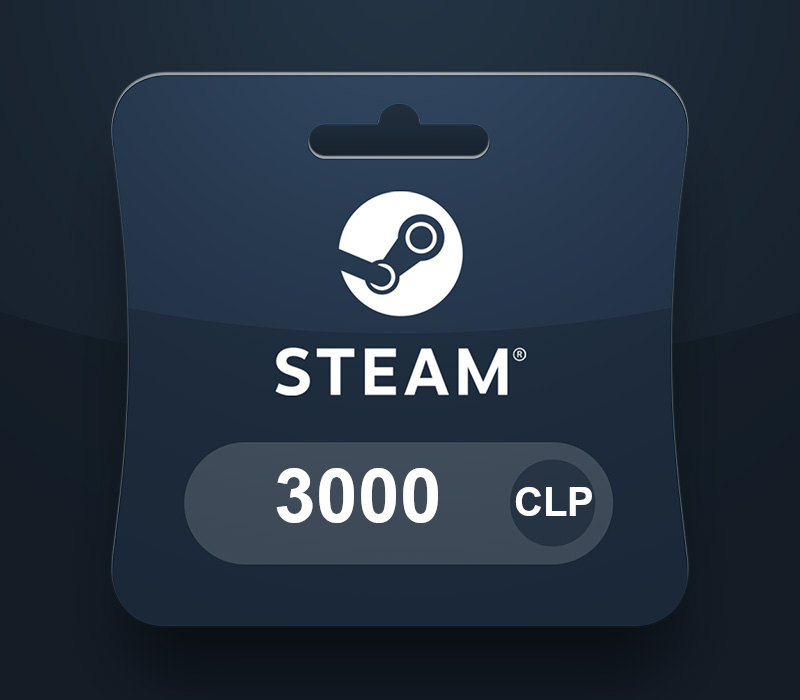 Steam Wallet CLP 3000 Подарочная карта CL