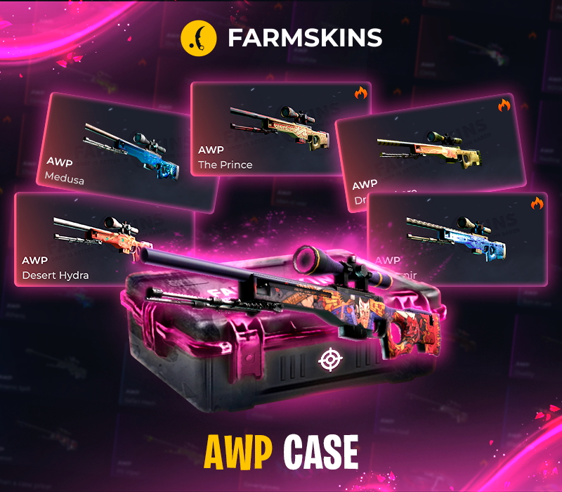AWP CS 2 Skin Ключ – 1 of 46 Possible Skins (Farmskins.com | Global)