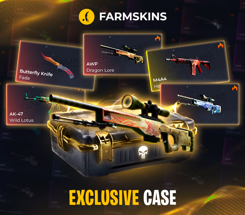 Exclusive CS 2 Skin Ключ – 1 of 113 Possible Skins (Farmskins.com | Global)