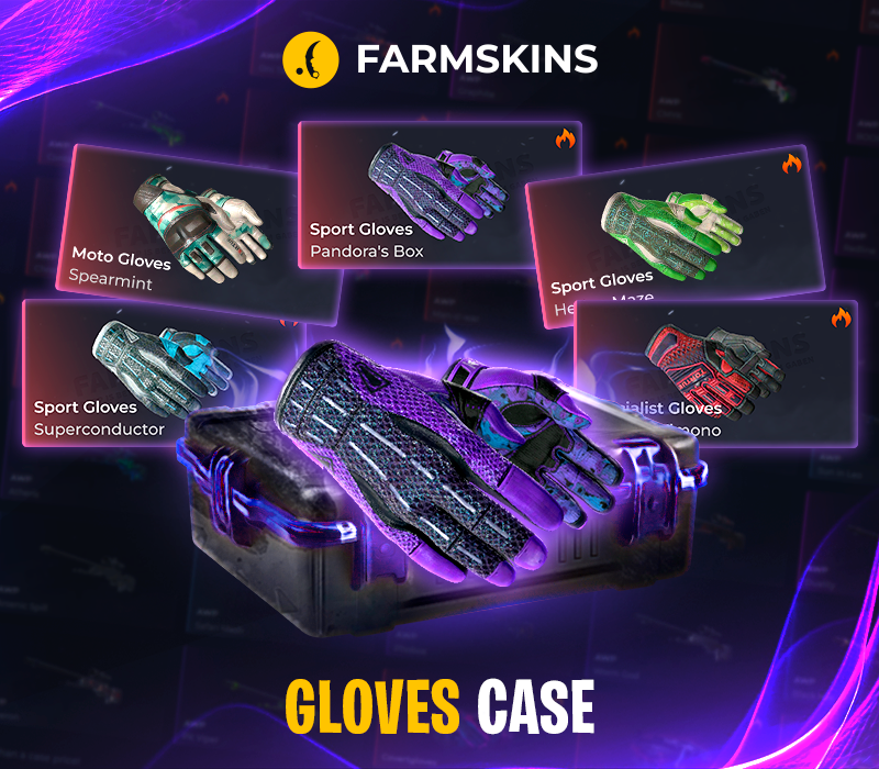 Gloves CS 2 Skin Ключ – 1 of 70 Possible Pairs (Farmskins.com | Global)