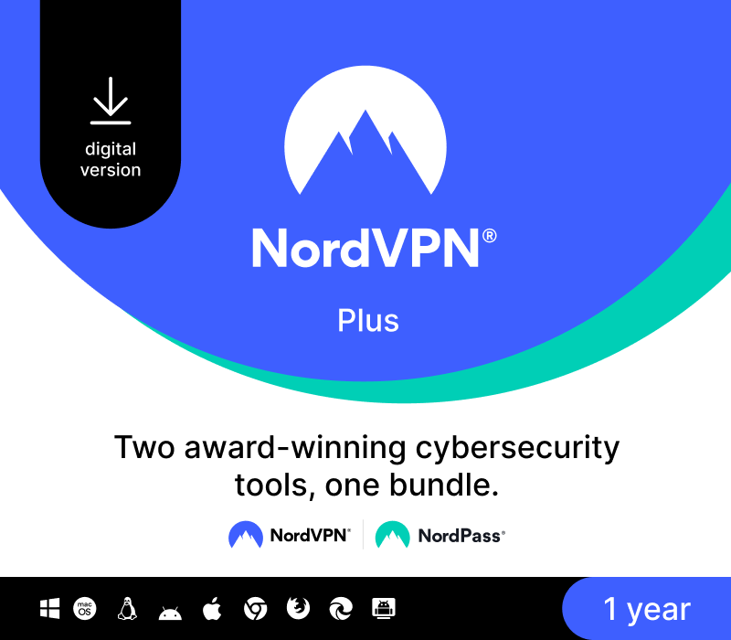 NordVPN Plus US Key (1 Year / 10 Devices)