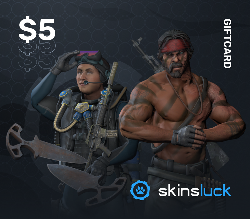 SkinsLuck.com $5 Подарочная карта