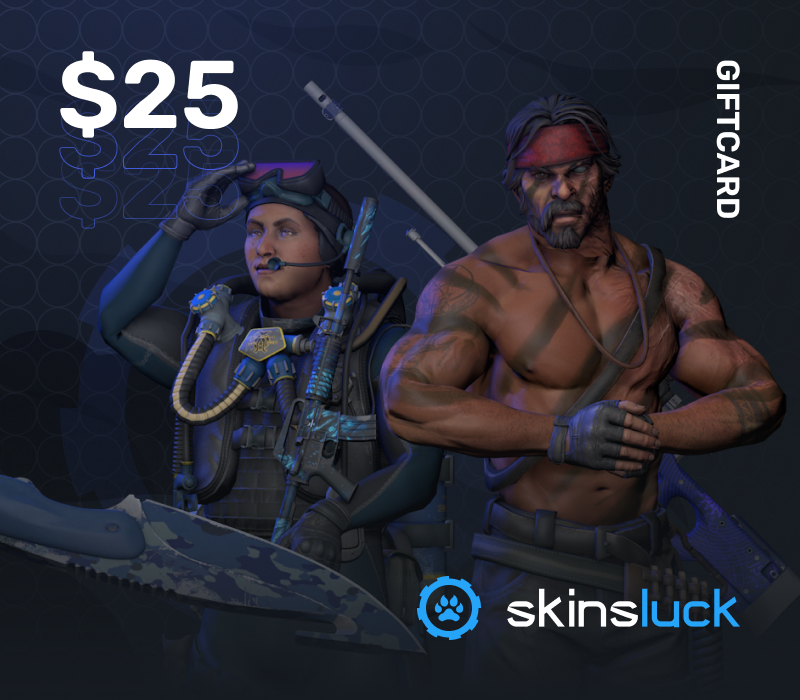 SkinsLuck.com $25 Подарочная карта