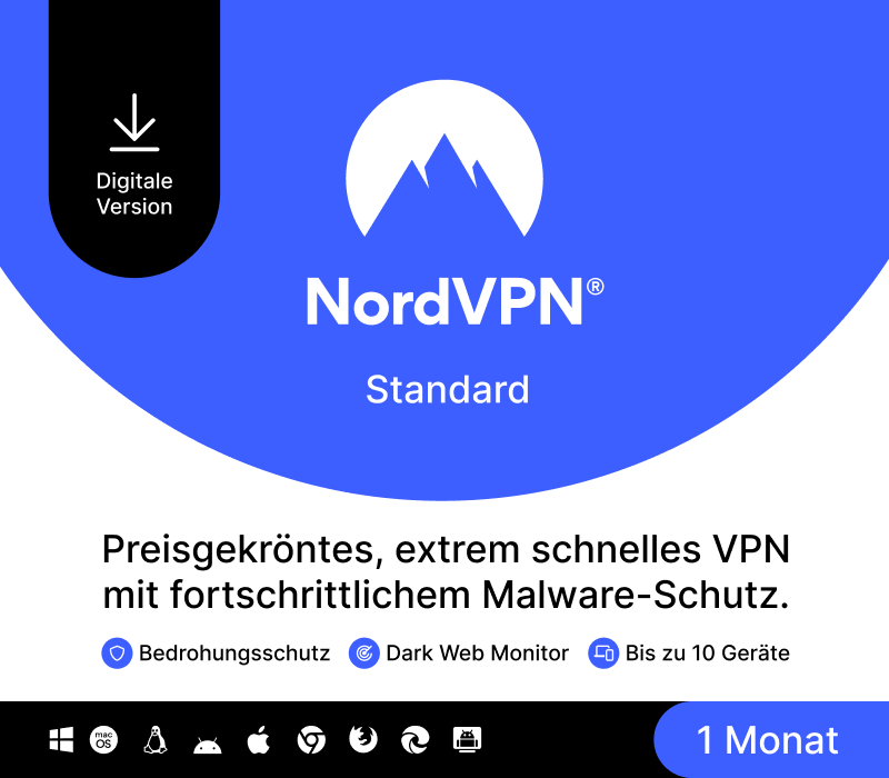 NordVPN Standard DE Key (1 Month / 10 Devices)