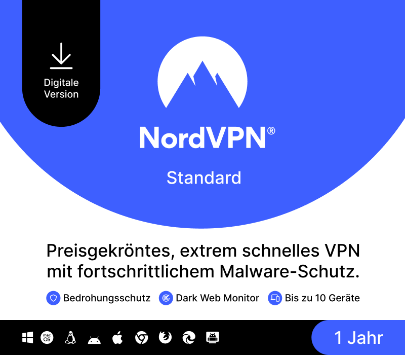 NordVPN Standard DE Key (1 Year / 10 Devices)