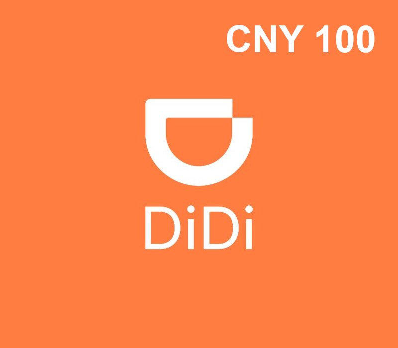 Didi Taxi CNY 100 Подарочная карта CN