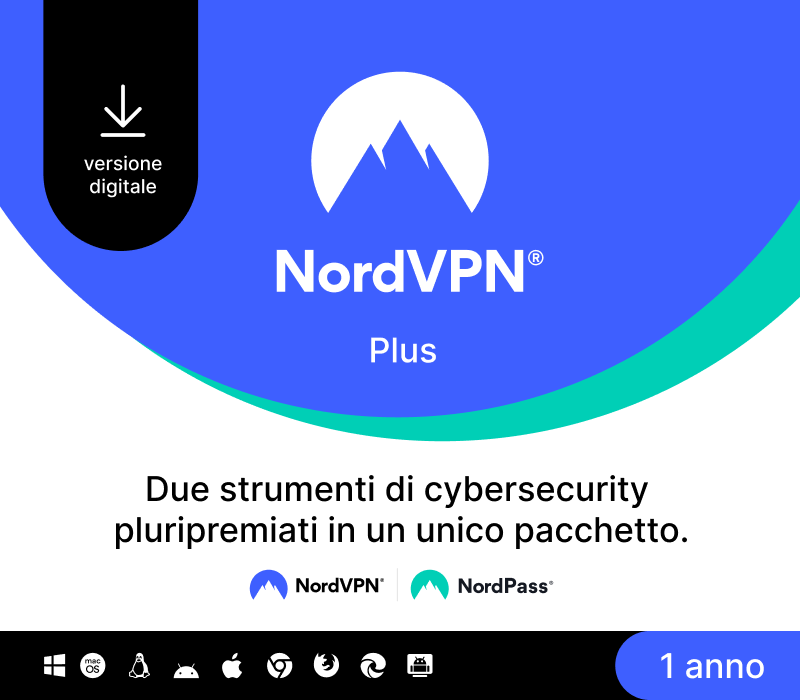 NordVPN Plus IT Ключ (1 Year / 10 Devices)