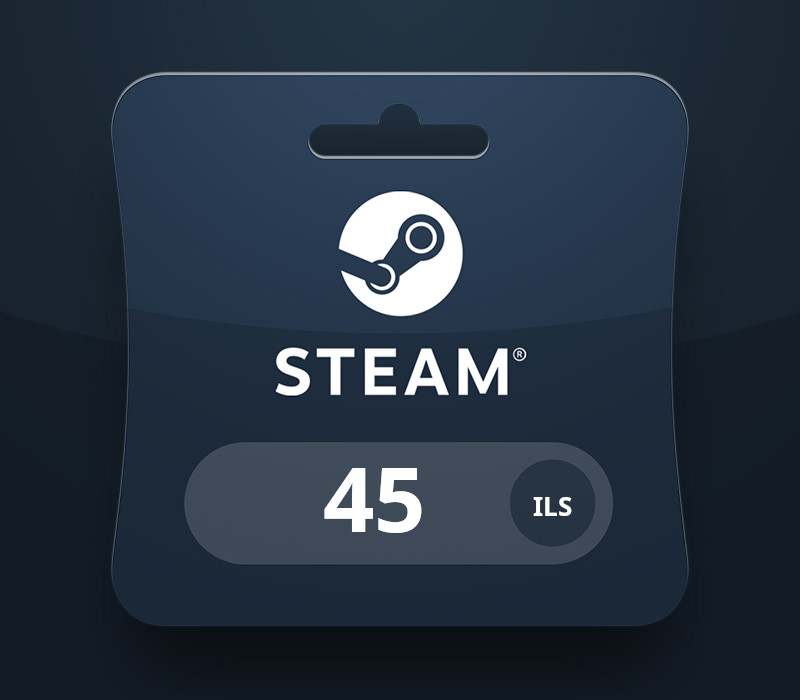 Steam Wallet ILS 45 Подарочная карта IL