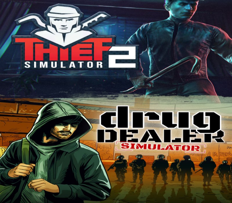 Outlaw Набор: Thief Simulator 2 x Drug Dealer Simulator XBOX One / Xbox Series X|S Аккаунт