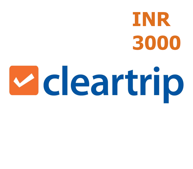 Cleartrip INR 3000 Подарочная карта IN