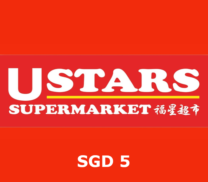 U Stars Supermarket SGD 5 Подарочная карта SG