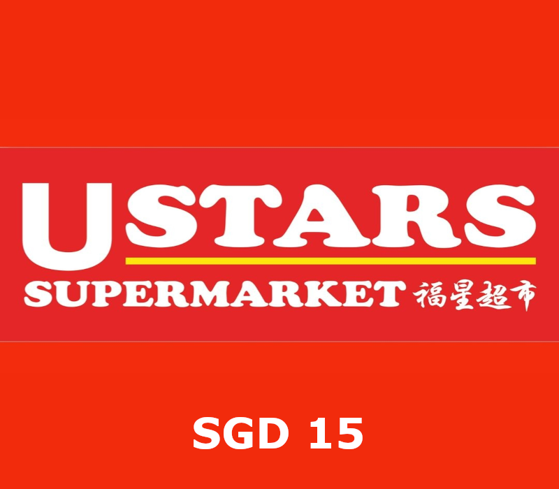 U Stars Supermarket SGD 15 Подарочная карта SG