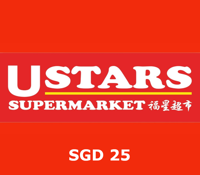 U Stars Supermarket SGD 25 Подарочная карта SG
