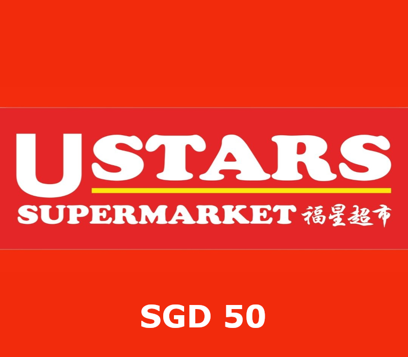 U Stars Supermarket SGD 50 Gift Card SG