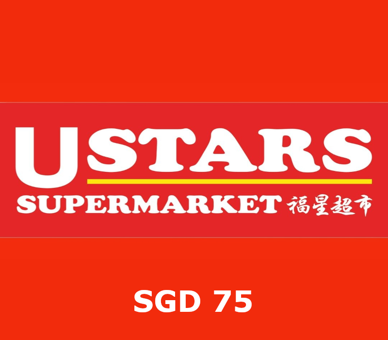 U Stars Supermarket SGD 75 Gift Card SG