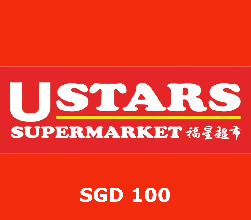 U Stars Supermarket SGD 100 Подарочная карта SG