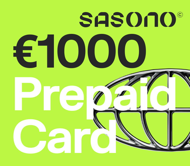 Sasono EUR 1000 Prepaid Voucher EU