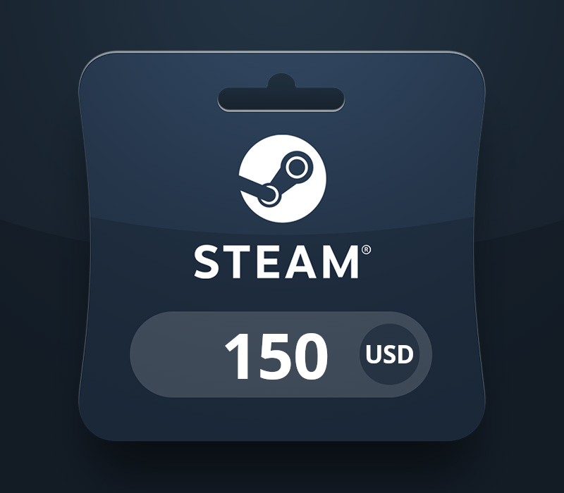 Steam Wallet USD 150 Подарочная карта BH