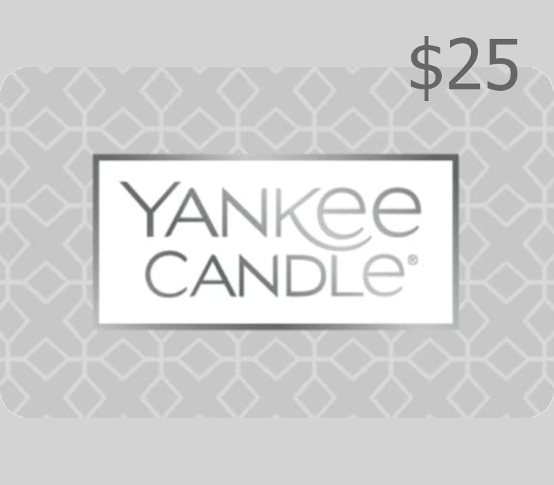 Yankee Candle USD 25 Подарочная карта US