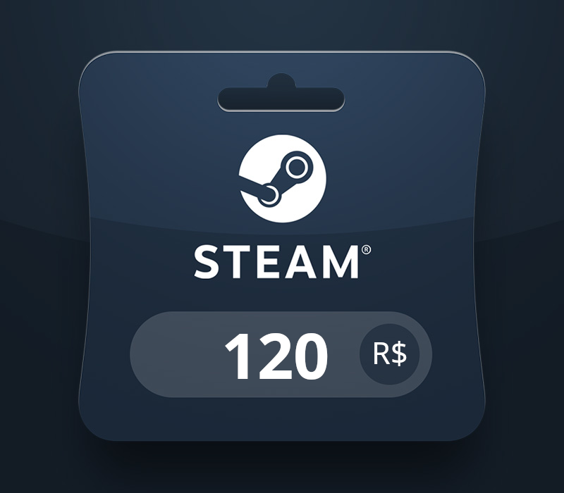 Steam Wallet BRL 120 Подарочная карта BR