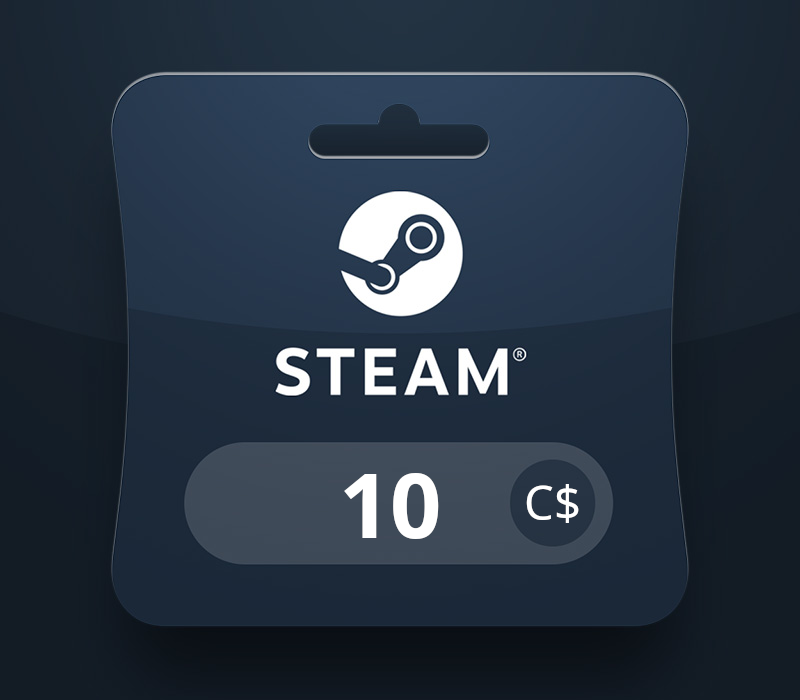 Steam Wallet CAD 10 Подарочная карта CA