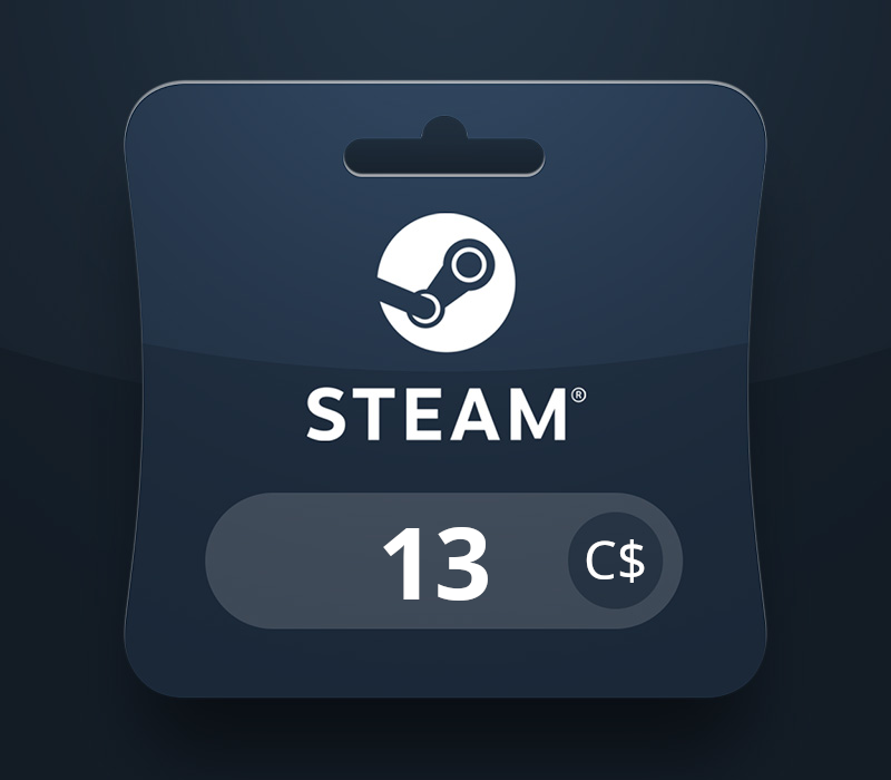 Steam Wallet CAD 13 Gift Card CA