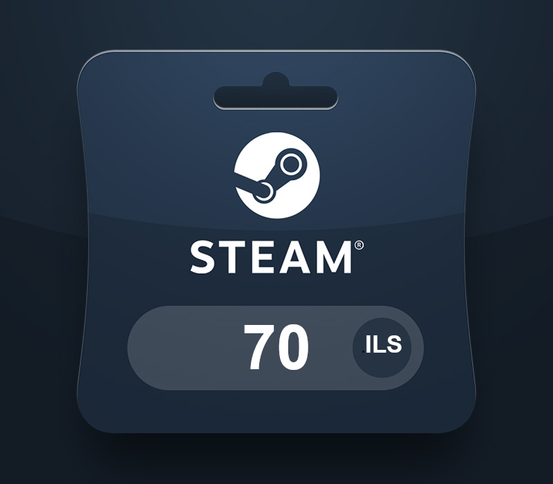 Steam Wallet ILS 70 Подарочная карта IL