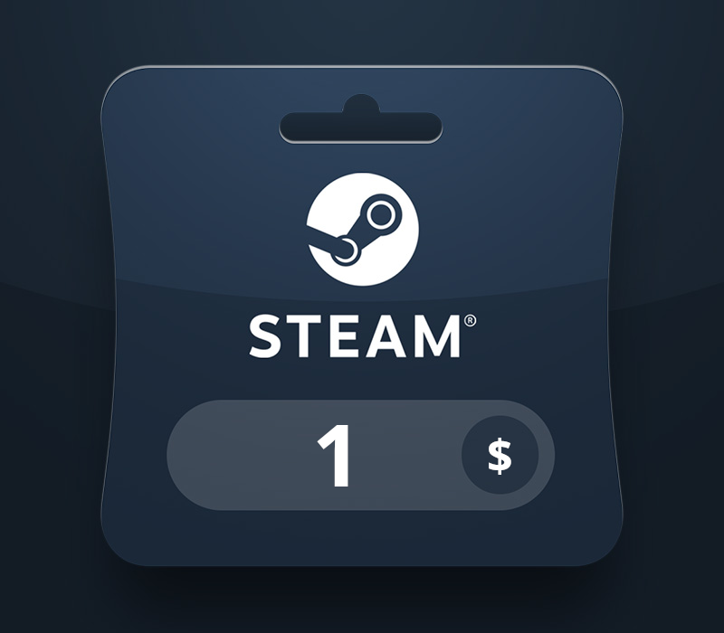 Steam Wallet USD 1 Подарочная карта OM