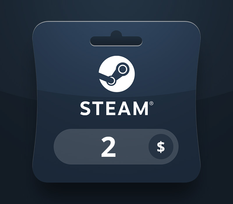 Steam Wallet USD 2 Подарочная карта DZ