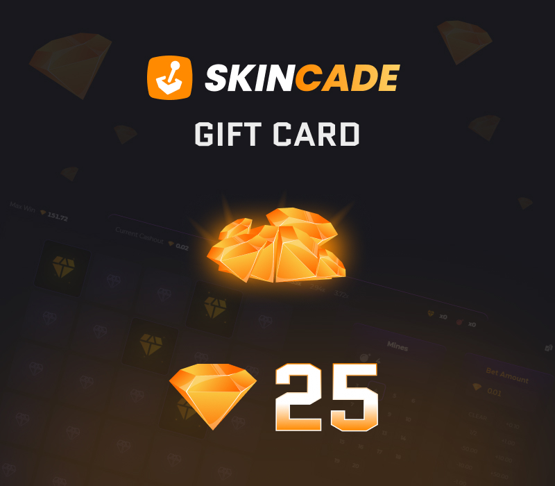 Skincade 25 Gems Подарочная карта