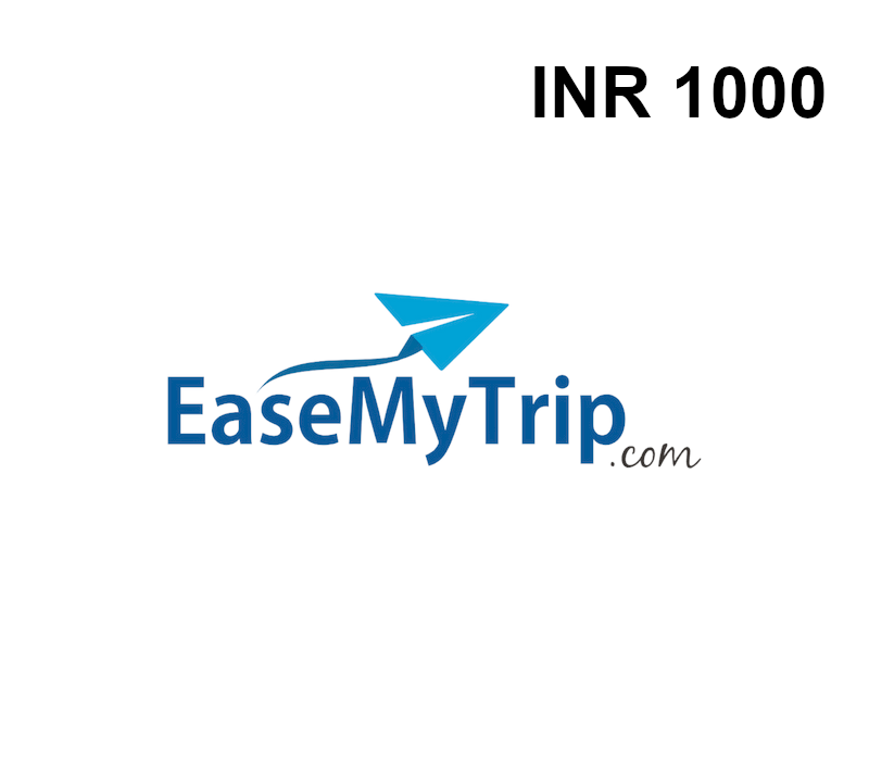 Ease My Trip INR 1000 Подарочная карта IN