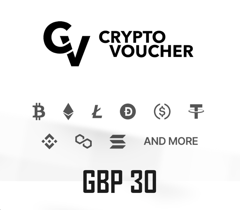 CRYPTO VOUCHER 30 GBP Ключ UK