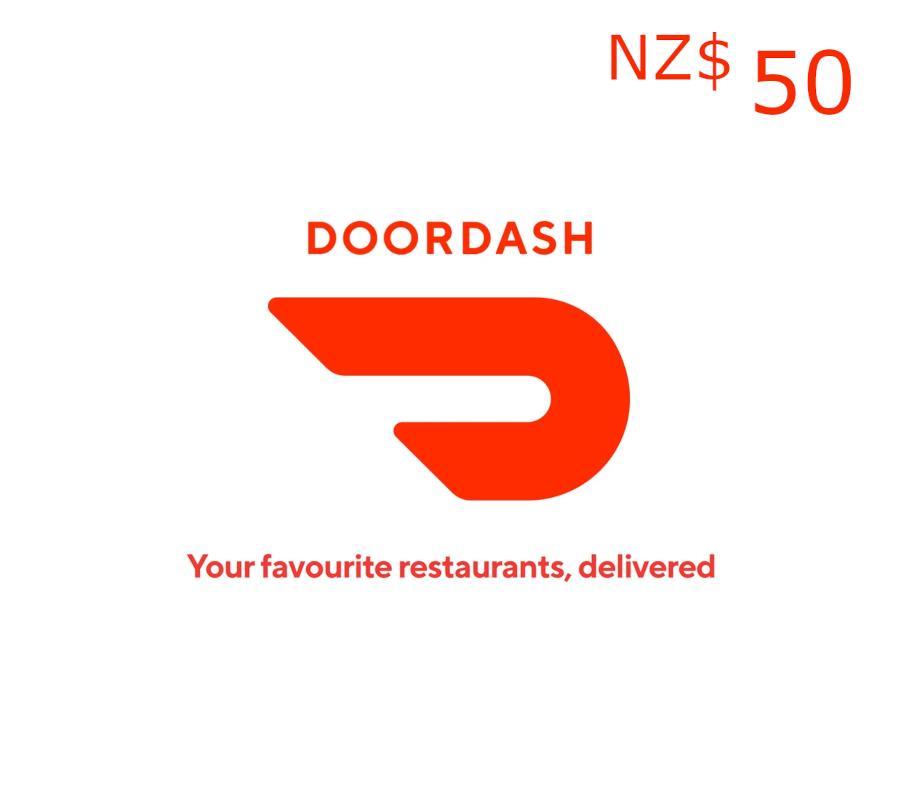DoorDash NZD 50 Подарочная карта NZ