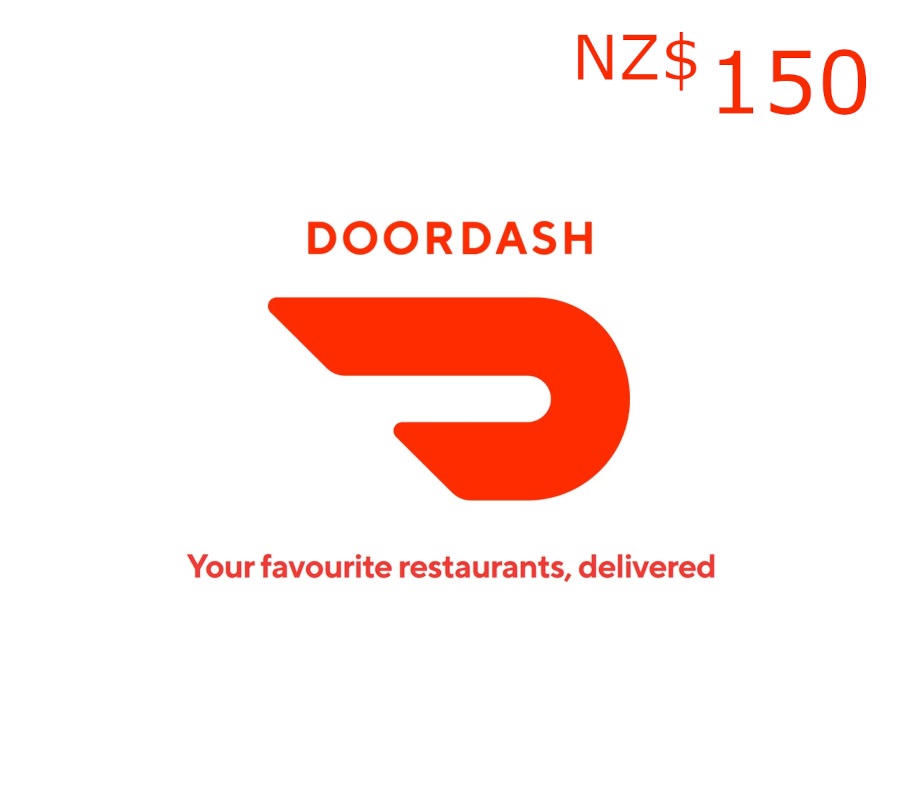 DoorDash NZD 150 Подарочная карта NZ