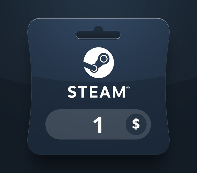 Steam Wallet USD 1 Подарочная карта LK