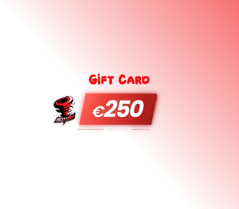 Hasty-boost.com EUR 250 Подарочная карта
