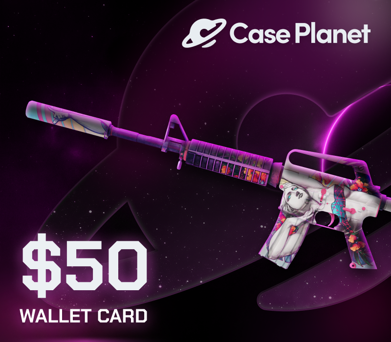 CasePlanet.com 50 USD Wallet Подарочная карта