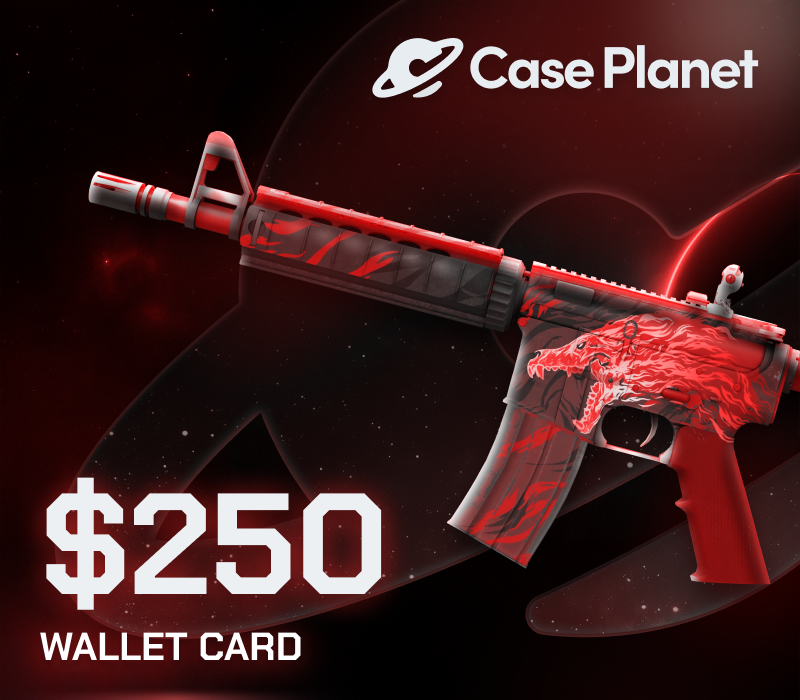 CasePlanet.com 250 USD Wallet Подарочная карта