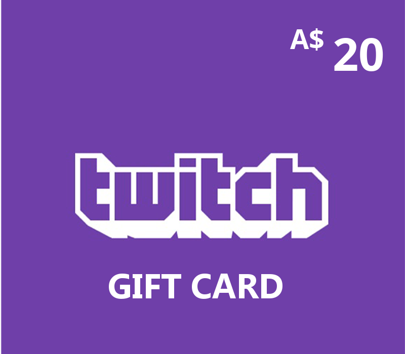 Twitch AUD 20 Gift Card AU