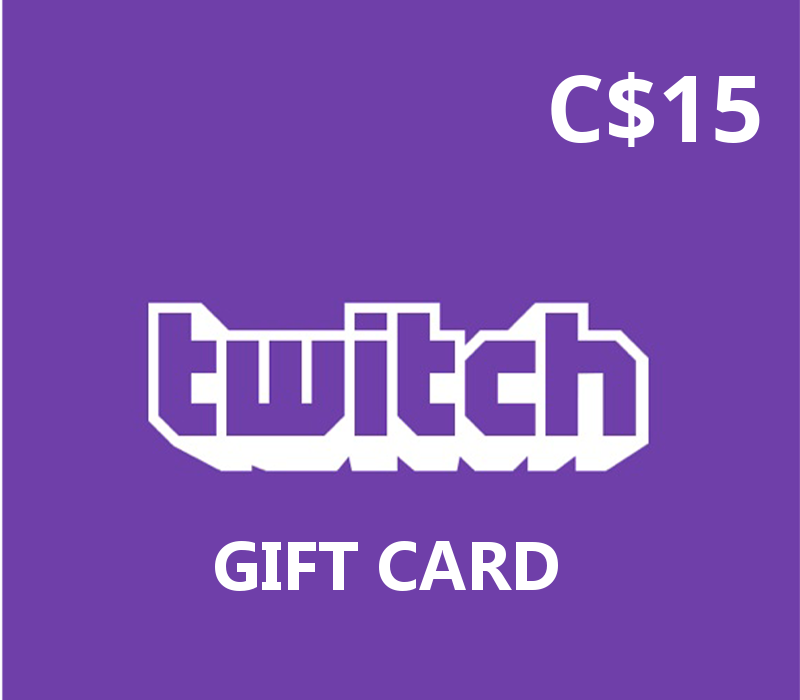 Twitch CAD 15 Gift Card CA