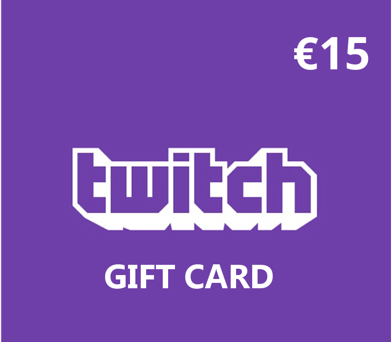 Twitch EUR 15 Gift Card DE